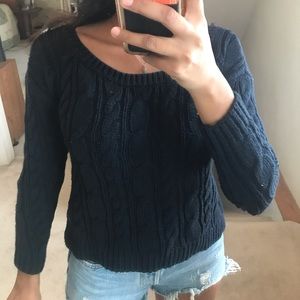 Abercrombie & Fitch cable knit sweater